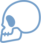 骨格のアイコン