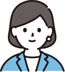 レディースウィッグのイラスト